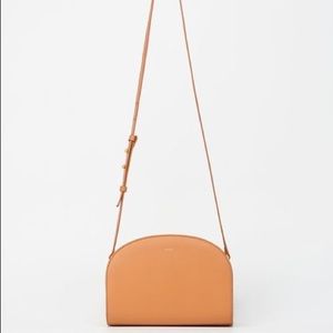 JW Pei half moon crossbody bag, vegan